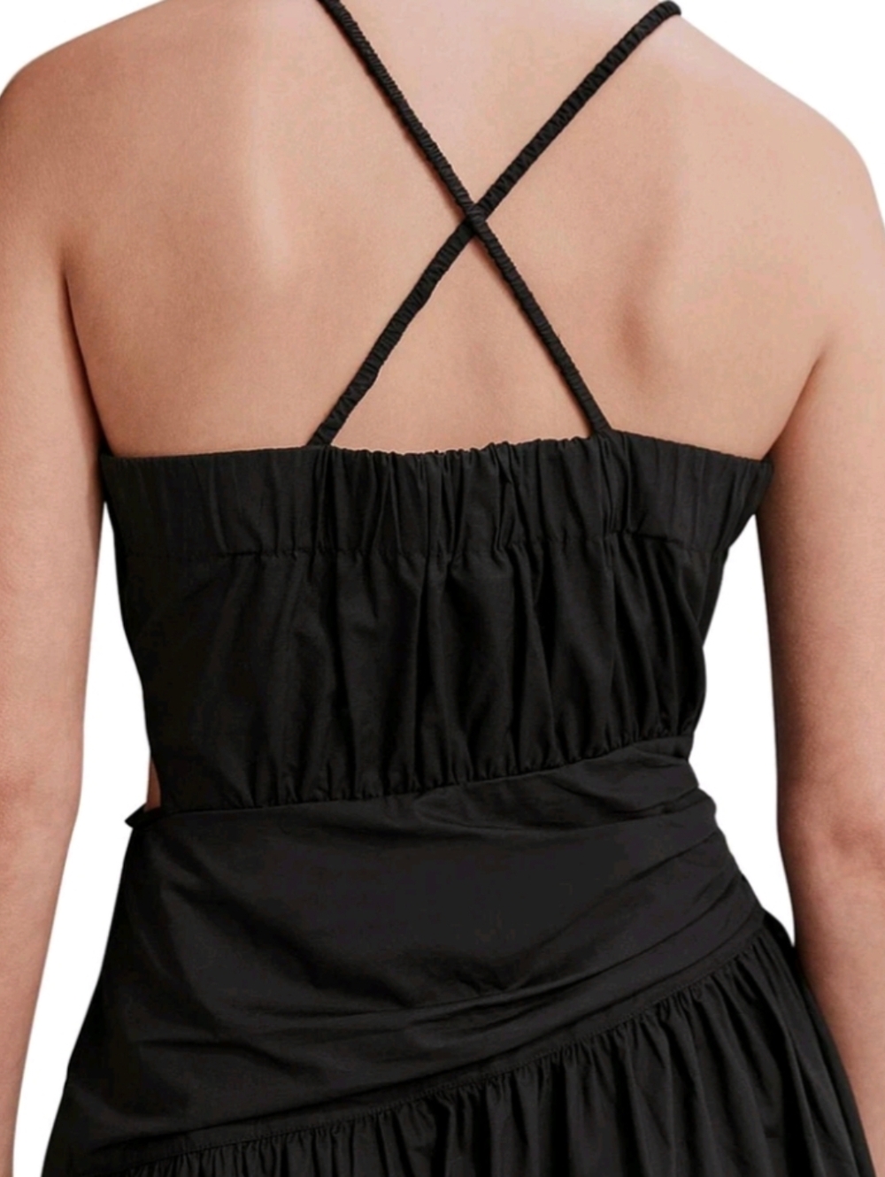 NWT Country Road Black Cotton Cutout Maxi Dress - Picture 3 of 12